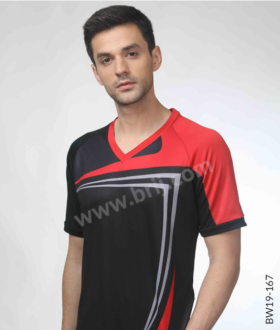 Full Sublimation Printed V-Neck Tee