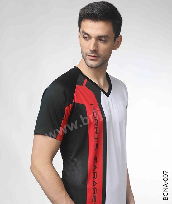 Full Sublimation Printed V-Neck Tee