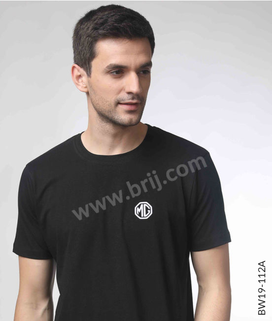 Black Classic Round Neck Tee