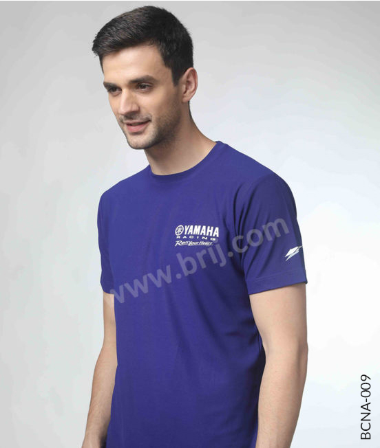 Ink Blue Round Neck Tee