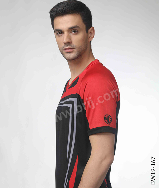 Full Sublimation Printed V-Neck Tee