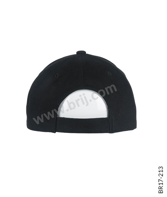 Navy 6-Panel Embroidered Cap