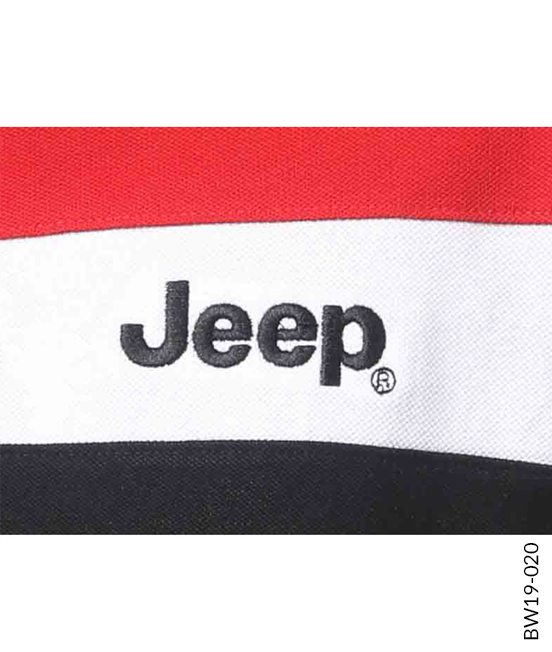 Black Colourblocked Polo