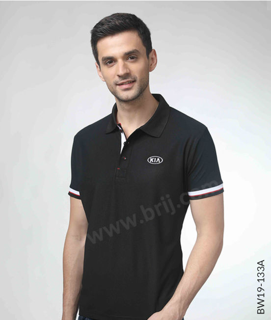 Black Premium HoneyCool Polo