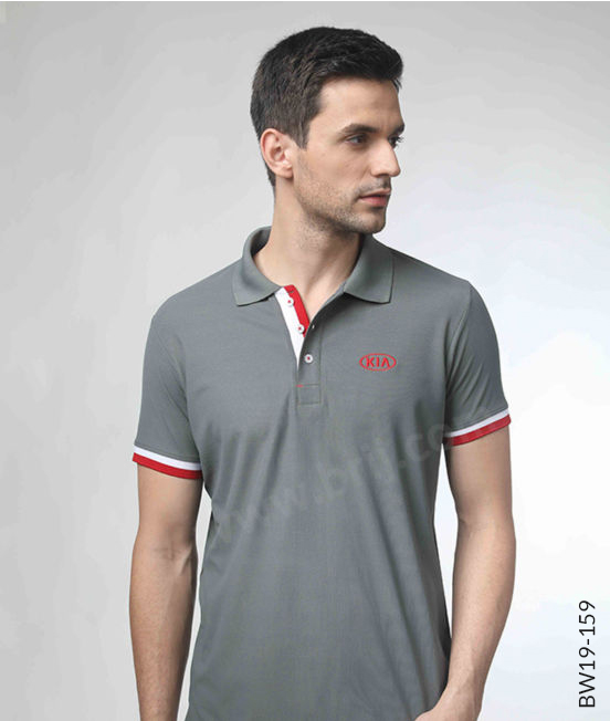 Grey Premium HoneyCool Polo