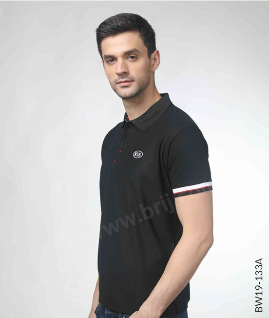 Black Premium HoneyCool Polo