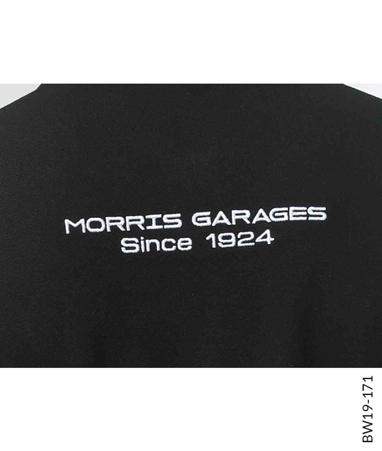 Red Diagonal Cut Colourblocked Polo