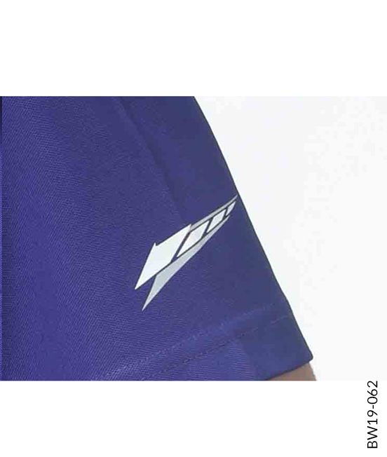 Ink Blue Colourblocked Polo