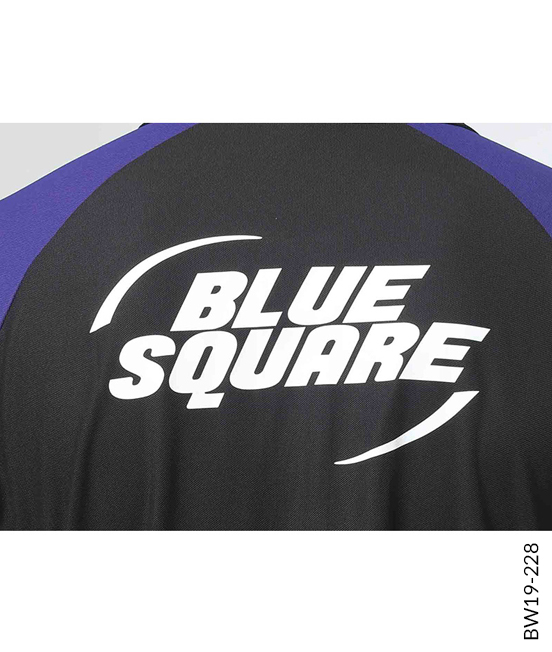 Black Premium Coloublocked Polo