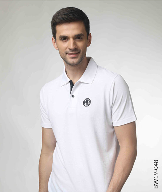 White Classic Cotton Rich Polo
