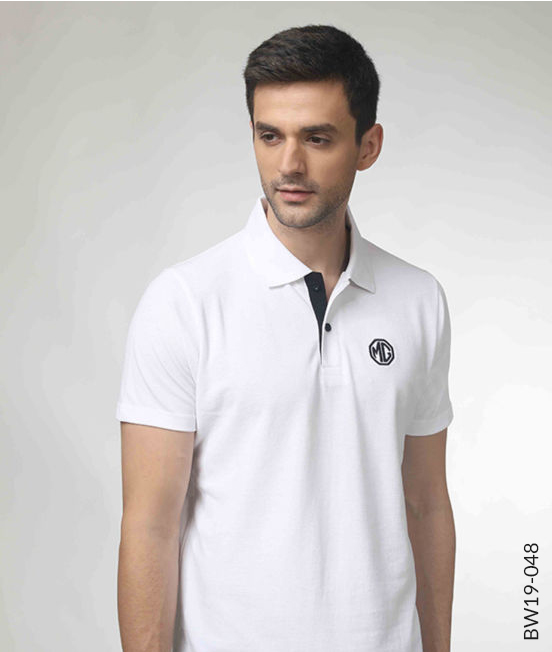 White Classic Cotton Rich Polo