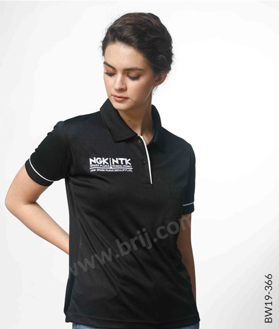 Black CoolTouch lightweight Polo
