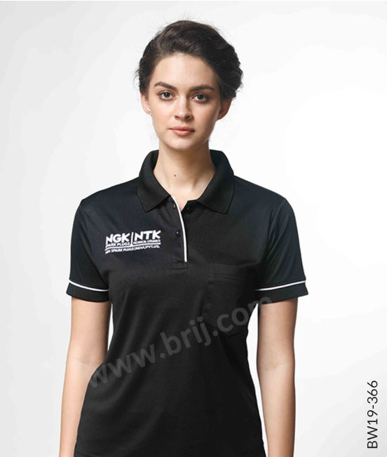 Black CoolTouch lightweight Polo