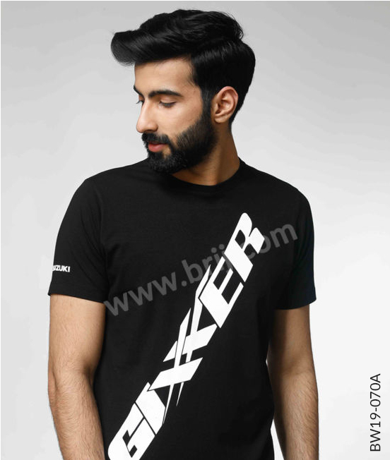 Black Classic Round Neck Tee