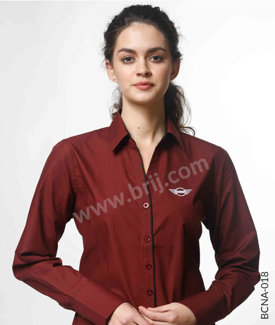 Full Sleeves Formal Shirt with Contrast Piping
