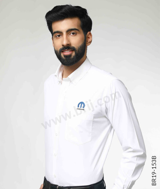 White Classic Formal Shirt