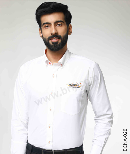 White Classic Formal Shirt