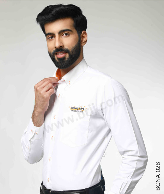 White Classic Formal Shirt