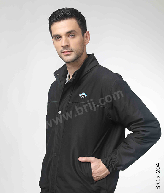 Black Premium Quilted Jacket
