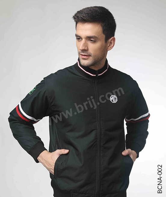 Black WR Quilted Winter Jacket