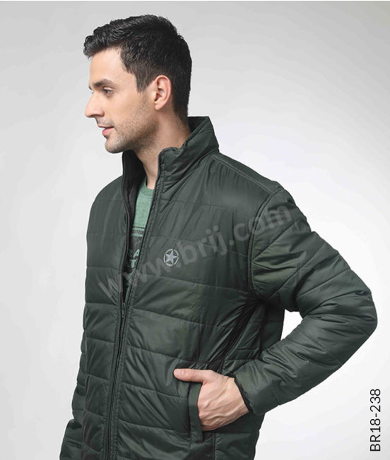 Green Premium Quilted Jacket