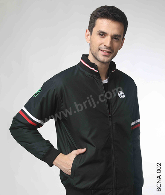 Black WR Quilted Winter Jacket