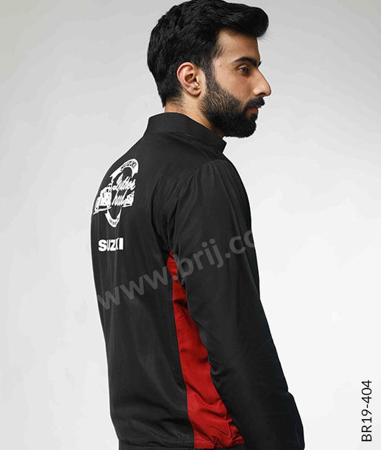 Black Colourblocked All Weather Jacket