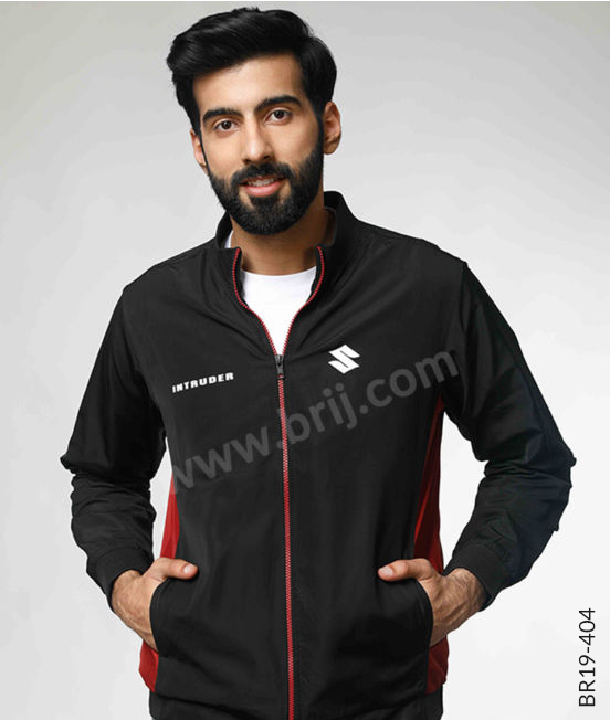 Black Colourblocked All Weather Jacket