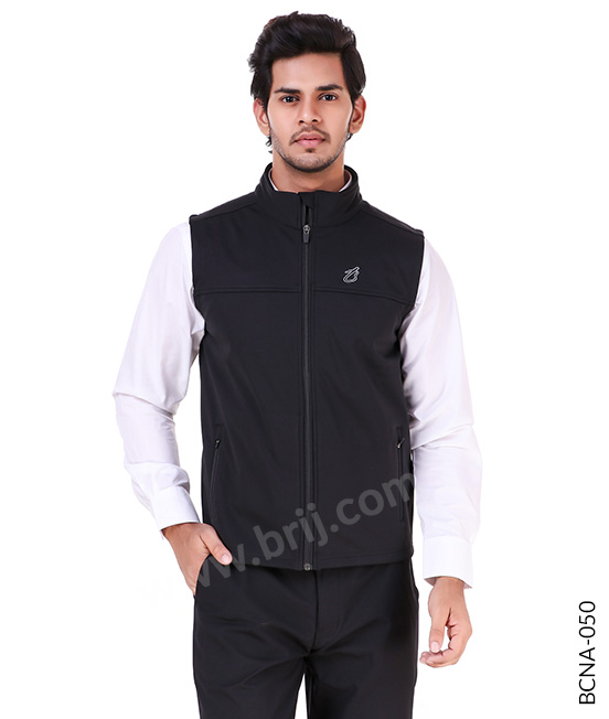 Black Premium Sleeveless Jacket